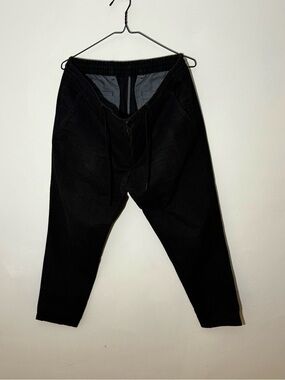 Massimo Dutti Men’s Jogger Fit Washed Black Pants Size 32 / EU 42